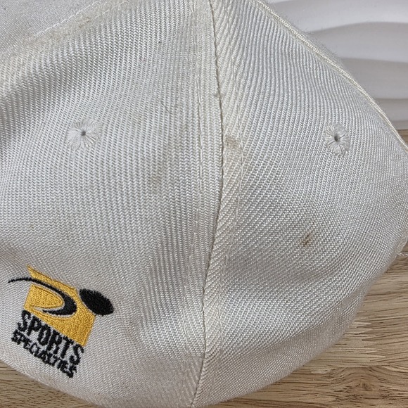 Vintage Sports Specialties Pittsburgh Steelers Laser Shadow Snapback Hat Cap NFL - Picture 5 of 15